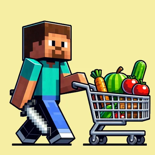 CraftMart: Build & Manage Your Minecraft Shop Game